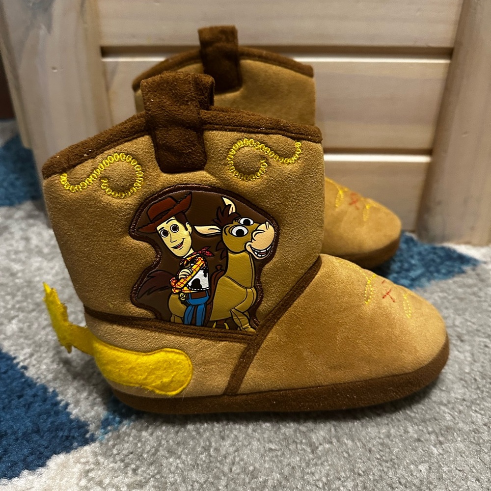 Toy Story Brown Suede Boots